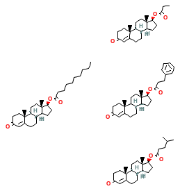 Sustanon 250 chemical structure