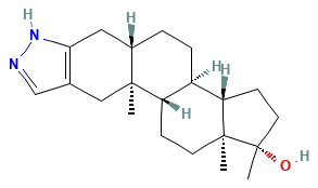 Winstrol chemical structure